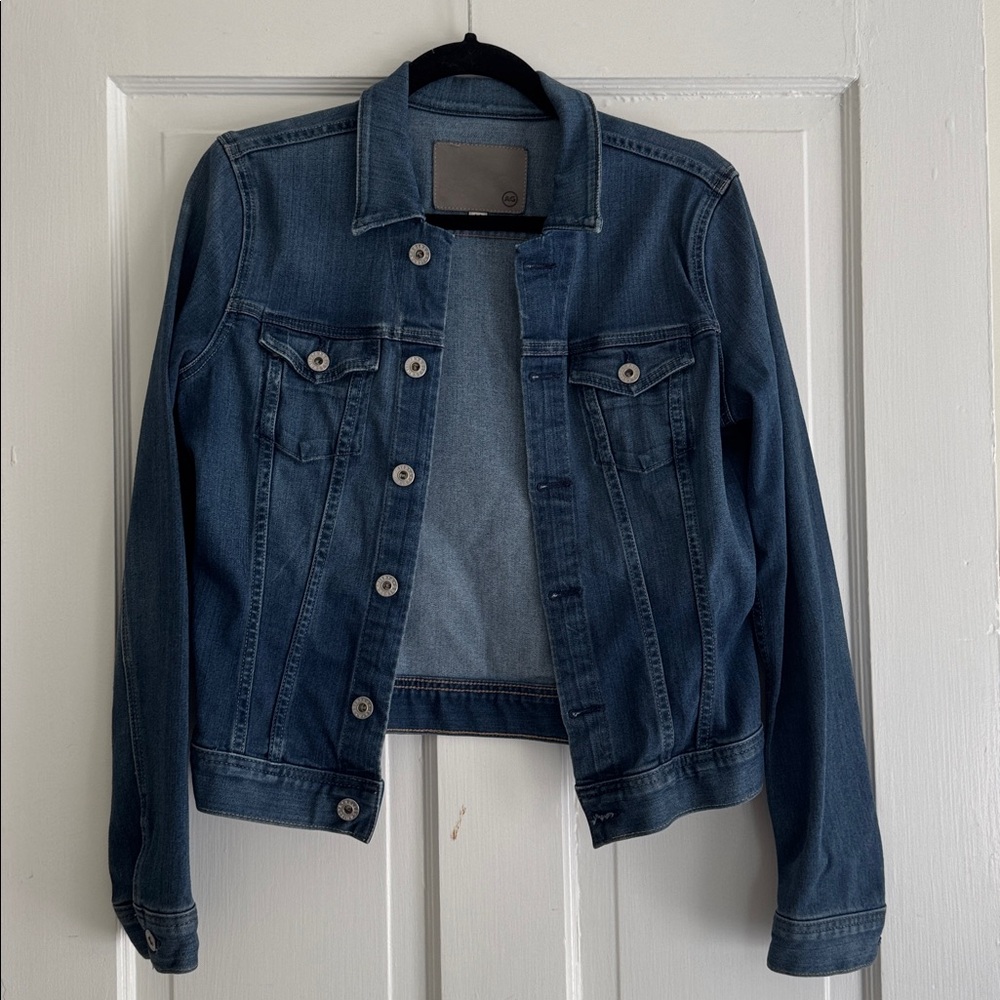 AG Adriano Goldschmied Blue Denim Jacket